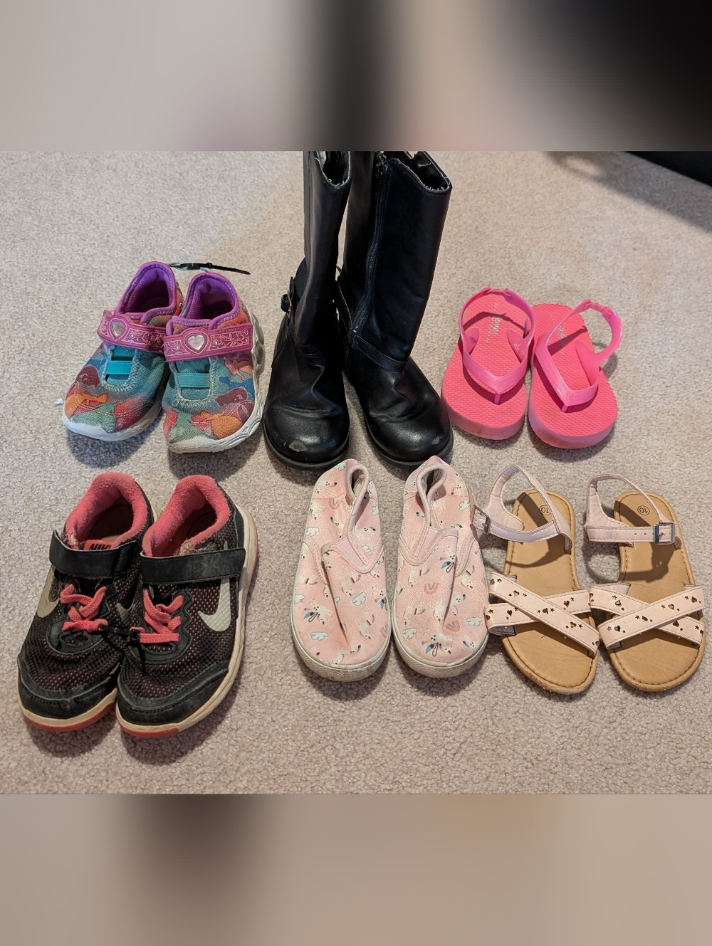 Kids Athletic Shoes Size 10 Lot